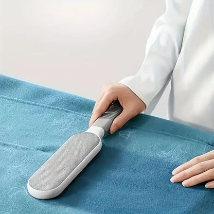 Double-Sided Pet Hair Lint Brush - Reusable Electrostatic Remover