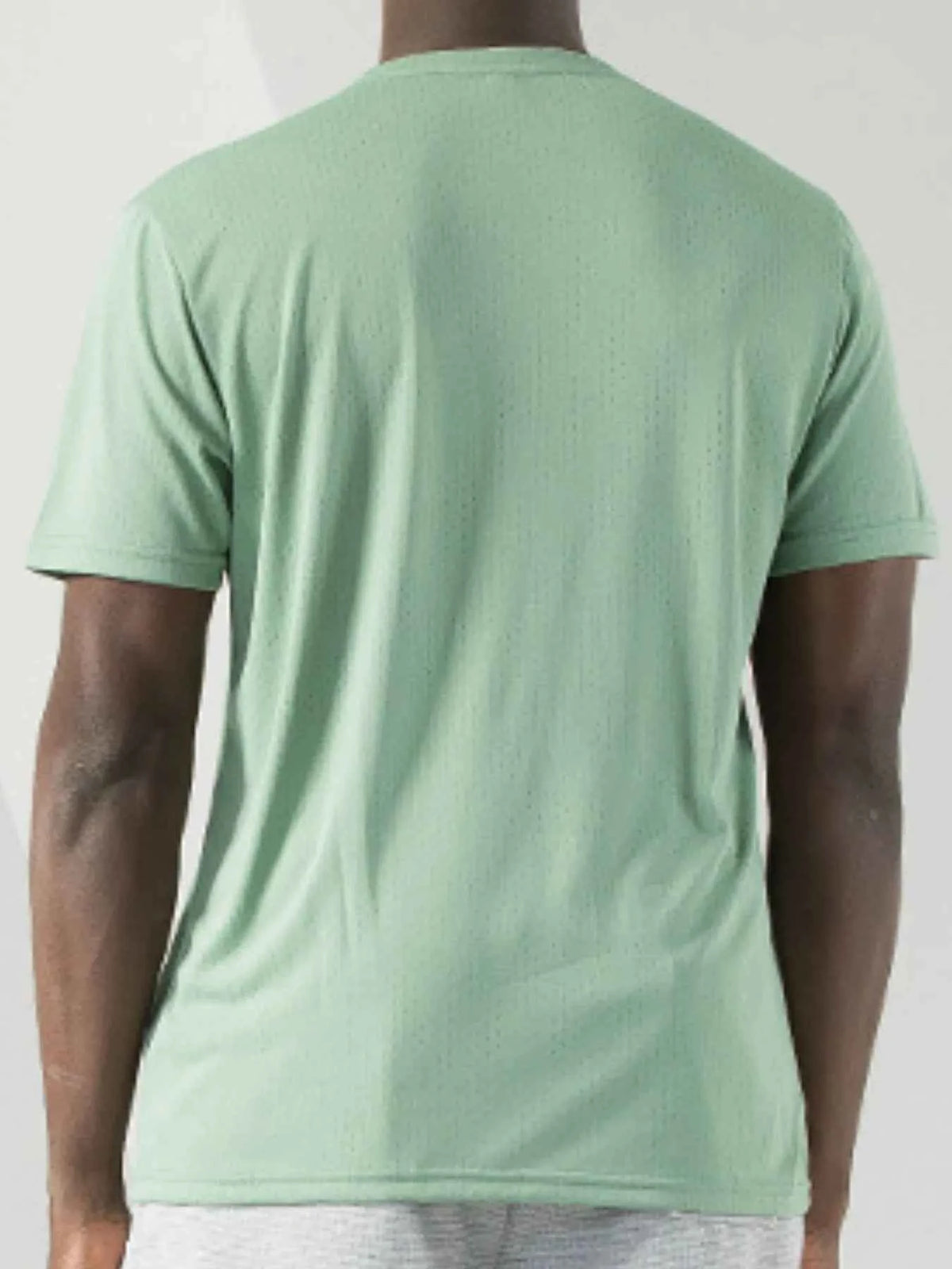 Men's Plus Size Round Neck Short Sleeve Active T-Shirt