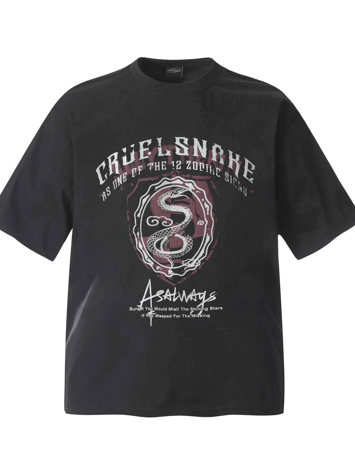 Men's Vintage Style Graphic Short Sleeve T-Shirt