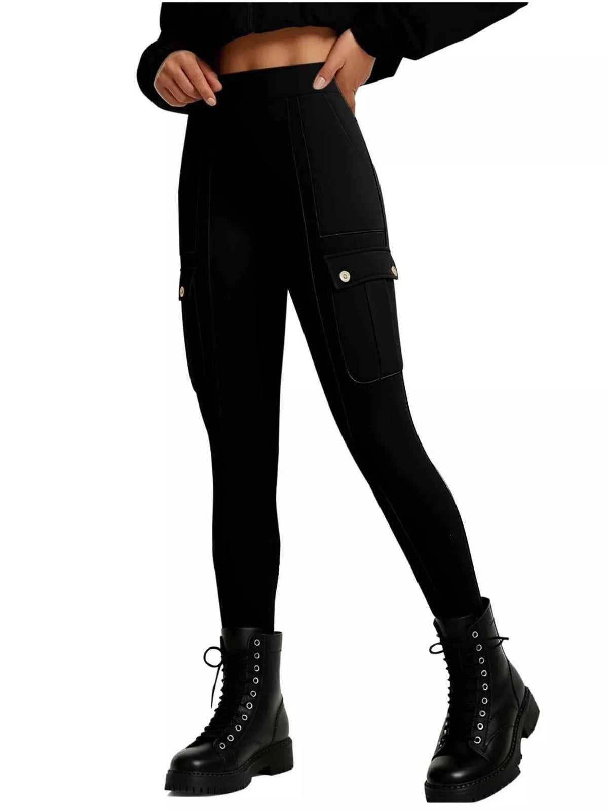 High Waist Active Pants