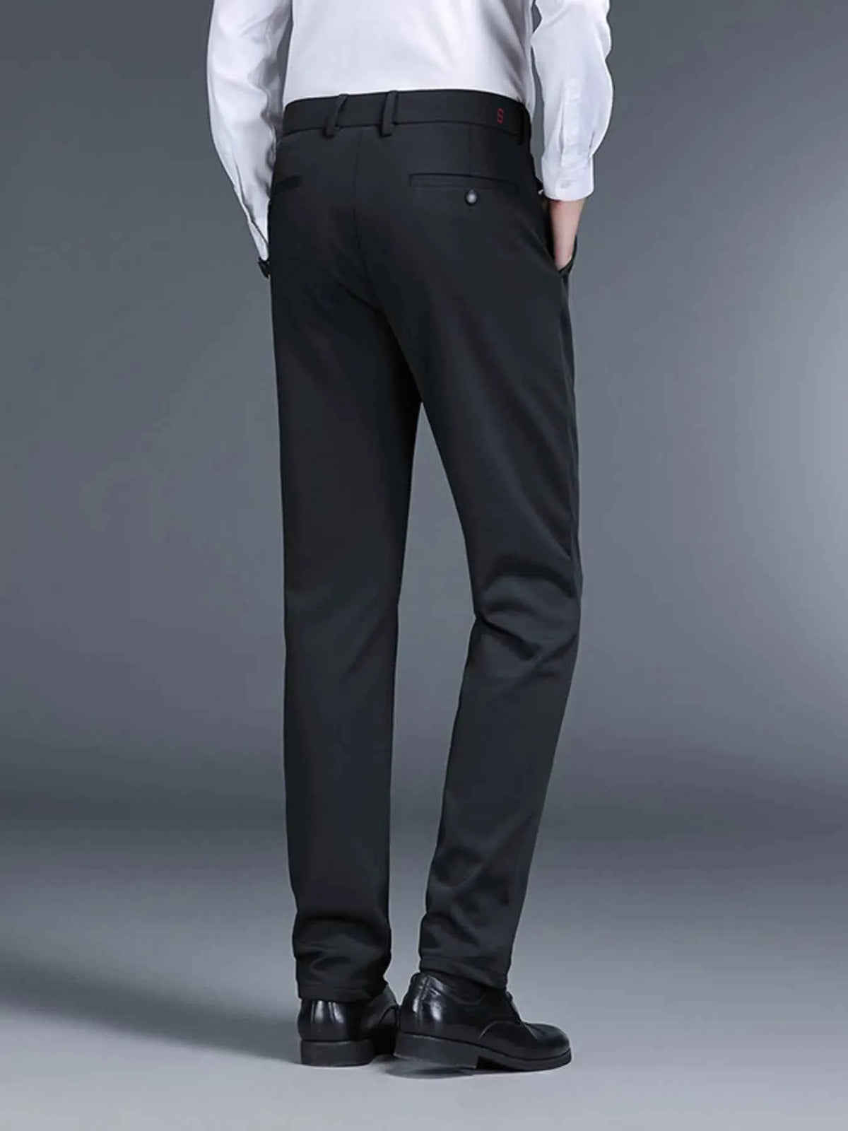 Men's Slim Fit Pants with Pockets