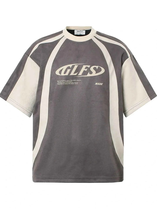 Men's Contrast Raglan Short Sleeve T-Shirt